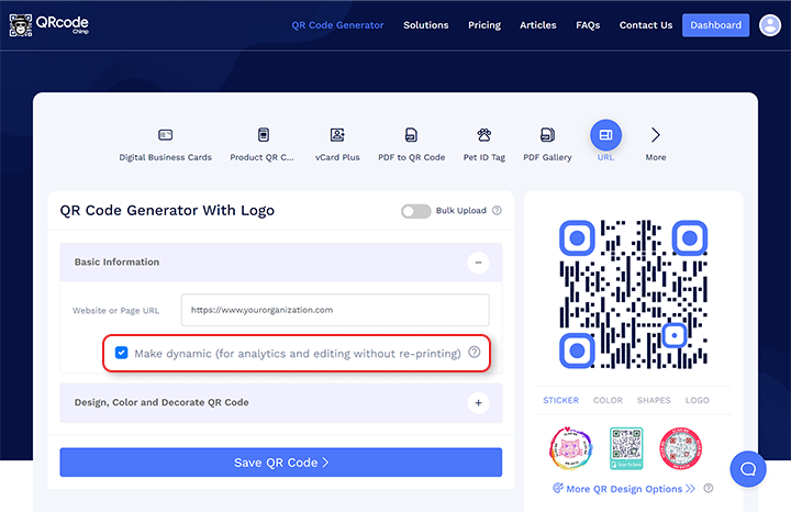 QR code for a link: Step 3