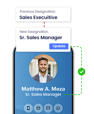Role changes or exits