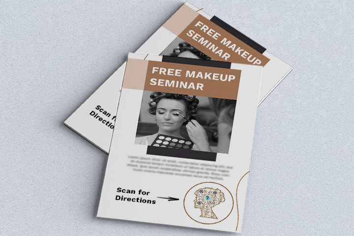 Use business location QR code on events related marketing materials