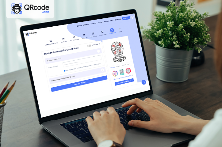 Create location sharing QR code