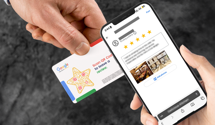 Google レビューカード