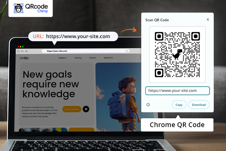 How to generate and scan a QR code on a Chromebook
