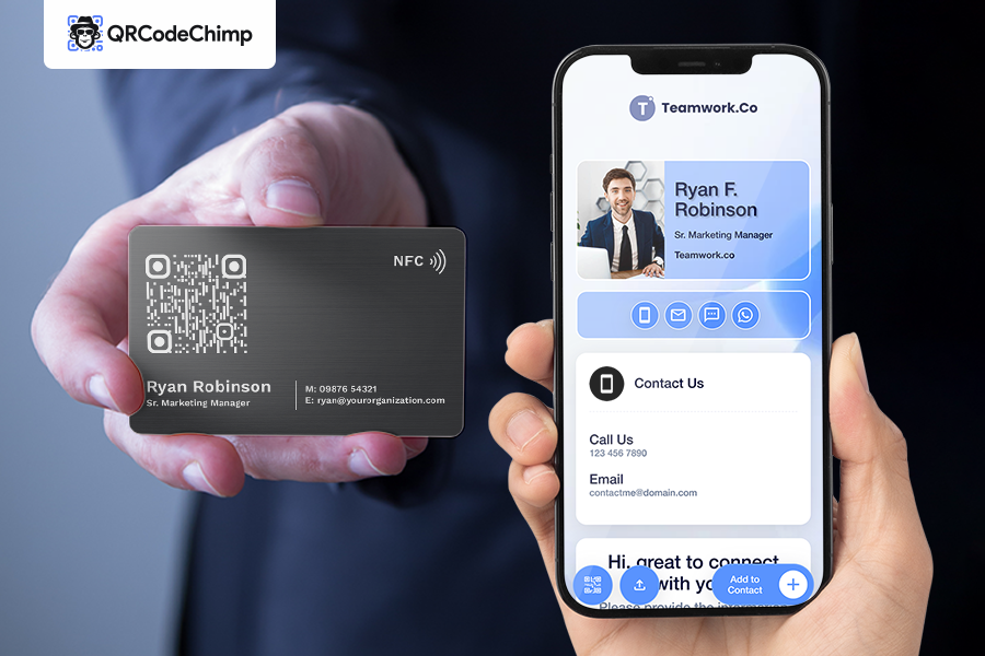Digital Business Card for Marketing Executives: Turn Leads into ROI