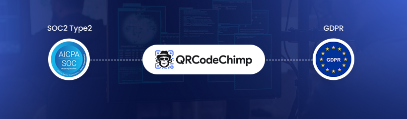 QRCodeChimp  security SOC-2 and GDPR